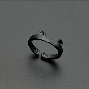 🐈⬛Black Cat Cuff Ring🐈⬛